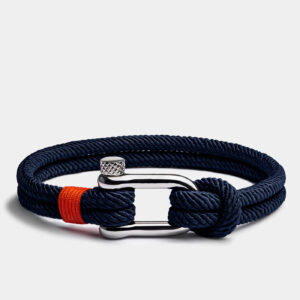 Brățară bărbătească elegantă Alchor Navy