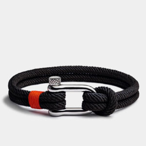 Brățară bărbătească elegantă  Alchor Black