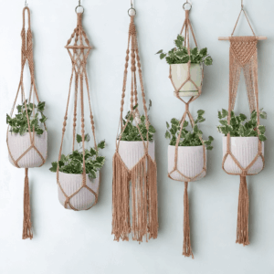 Vintage Suport Macrame 5buc