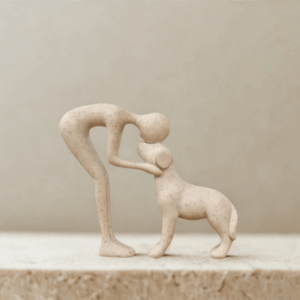 Minimalistă sculptură- Câinele meu