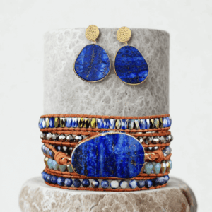 Set Lapis Lazuli Oval – Echilibru