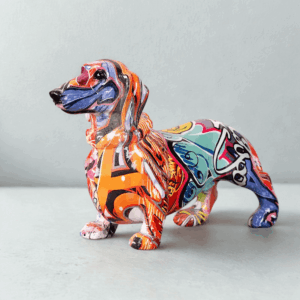 Boho Statuie Dachshund