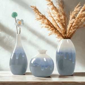 Vază Boho Blue Sky 3 buc