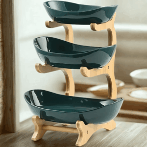 Suport cu fructe cu 3 niveluri