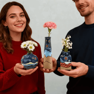 Set de 3 vaze Van Gogh