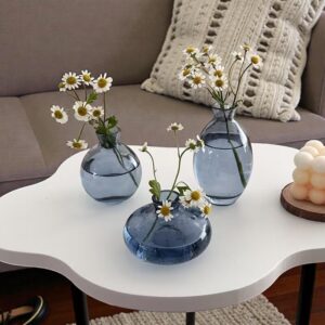 Set elegant de 3 vaze albastre