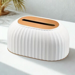 Suport elegant pentru prosoape de hârtie - alb