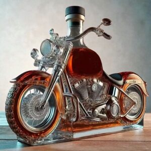 Suport de băuturi din sticlă -motocicleta