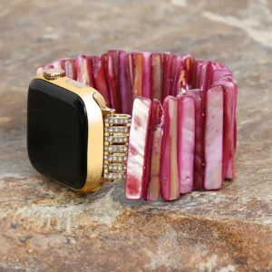 Purple Shell Curela Apple Watch (38-41mm) – M