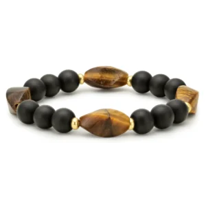 Ónix de Ogun - Olho de Tigre Brățară