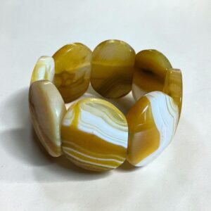 Ivory Dune Ágata Bratara